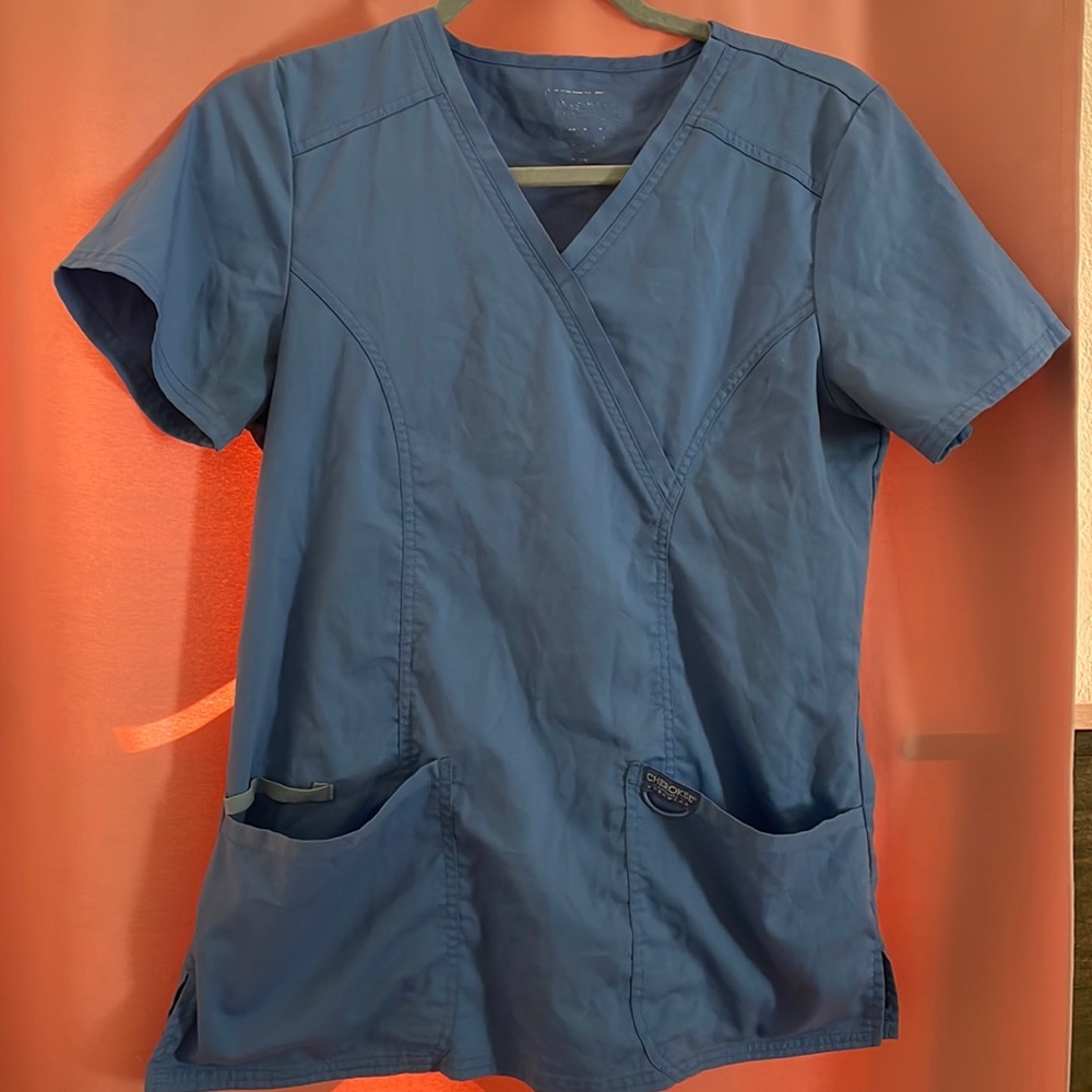 Cherokee workwear scrub top